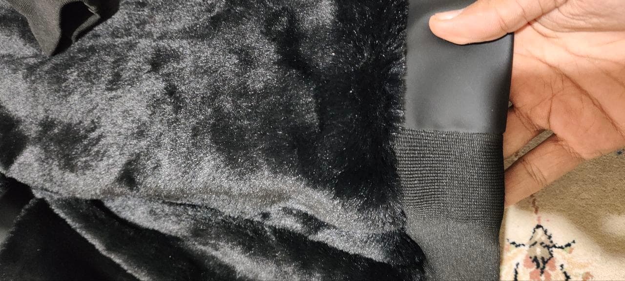 کاپشن چرم اصل